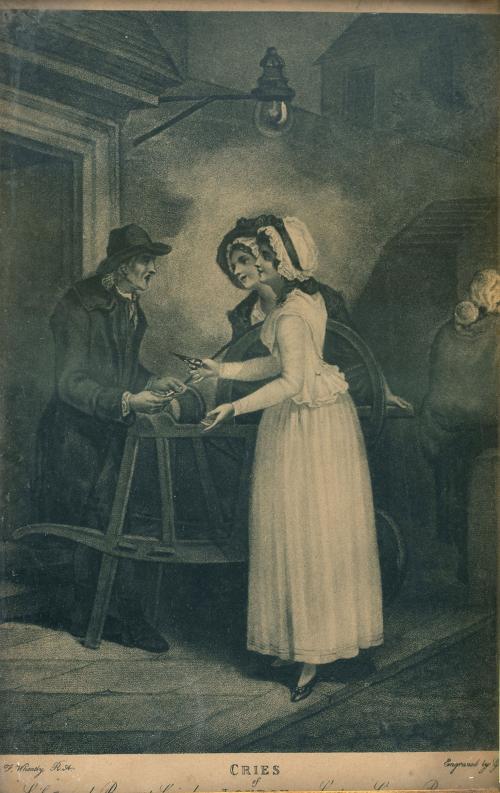 ESCUELA INGLESA, SIGLO XIX"Cries of London"