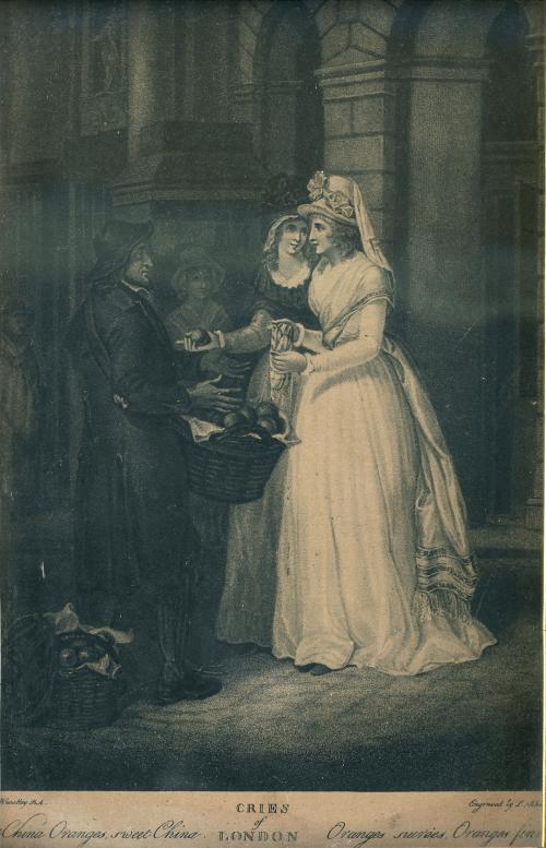 ESCUELA INGLESA, SIGLO XIX"Cries of London"