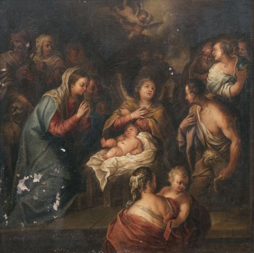 ESCUELA GRANADINA, SIGLO XVIIAdoración de los Pastores