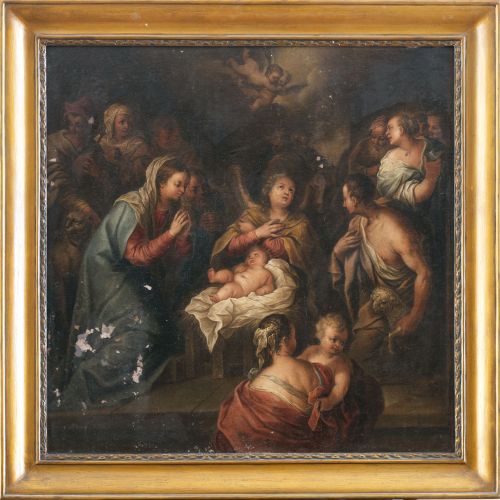 ESCUELA GRANADINA, SIGLO XVIIAdoración de los Pastores