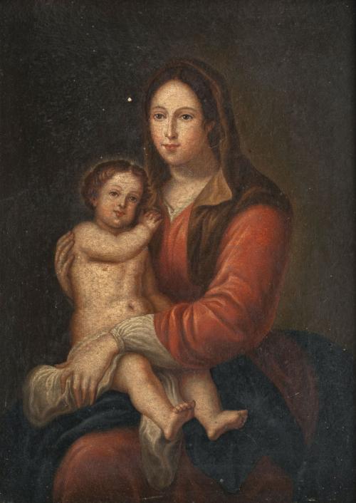ESCUELA FLAMENCA, H. 1700Virgen con Niño