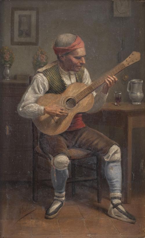 RICARDO BALACA (Lisboa, 1844-Madrid, 1880)Guitarrista en 