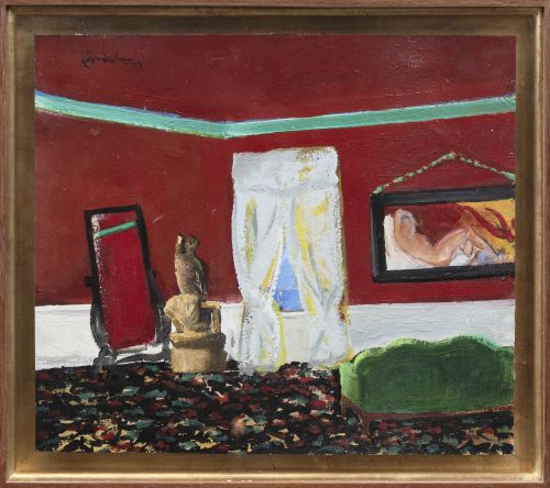 PABLO AIZOIALA (Durango, 1954)Salón rojo, 1999