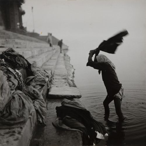 LUIS BAYLÓN (Madrid, 1958 - 2023)El lavandero, 2001