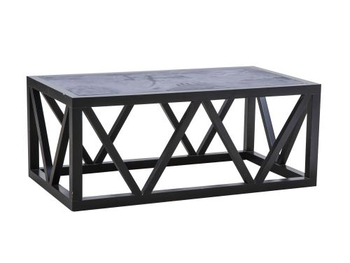 Mesa baja negra, moderna.