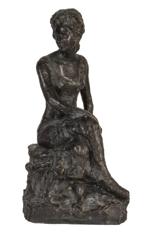 SEBASTIÁN MIRANDA (Oviedo, 1885 - Madrid, 1975)Dama senta
