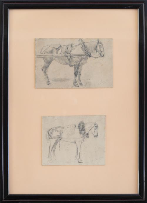 ÁNGEL LIZCANO (Ciudad Real, 1846 - Leganés, 1929)Apuntes 