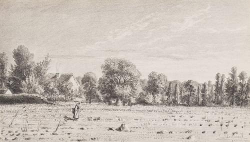 IMELDO DEL CORRAL (Ferrol, A Coruña, 1889-1976)Paisaje y 