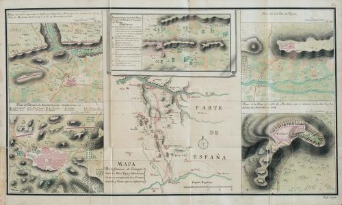 ESCUELA ESPAÑOLA, SIGLO XVIIIMapa de Valencia de Alcántar