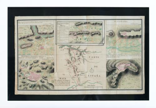 ESCUELA ESPAÑOLA, SIGLO XVIIIMapa de Valencia de Alcántar