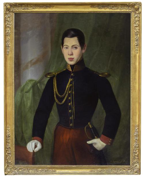 ANTONIO MARIA ESQUIVEL (Sevilla, 1806-Madrid, 1857)Retrat