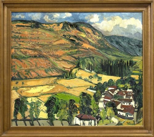 AGUSTÍN HERNÁNDEZ (Madrid, 1931)Aranzueque, Guadalajara