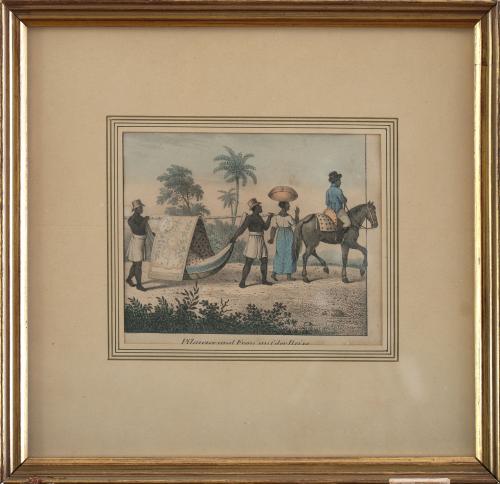 FRIEDRICH WILHELM GOEDSCHE (1785- 1863)"Esclavos brasileñ