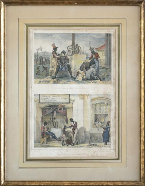 JEAN BAPTISTE DEBRET (del) THIERRY FRÈRES (lith)"Les Barb