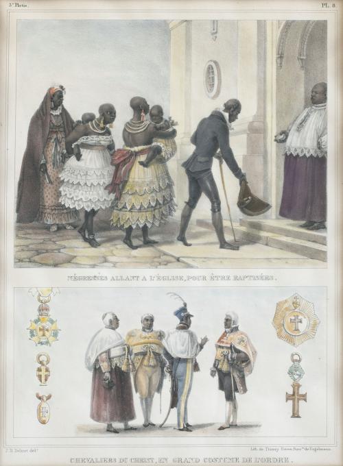 JEAN BAPTISTE DEBRET (del) THIERRY FRÈRES (lith)"Les Barb