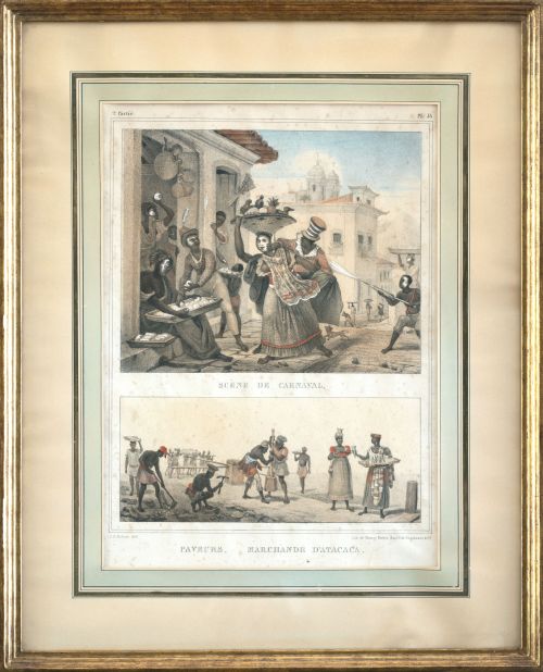 JEAN BAPTISTE DEBRET (del) THIERRY FRÈRES (lith)"Scene de