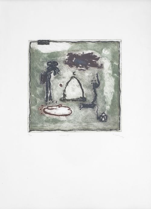 JAFAR T.KAKI (Khanaquin, Irak, 1951)Lote de 2 grabados