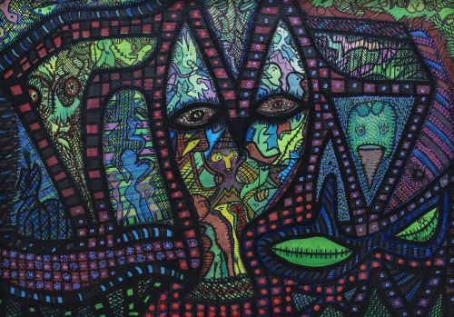 MINERVA LÓPEZ (Cuba, 1934)El baile de Achún (Cielos abiga