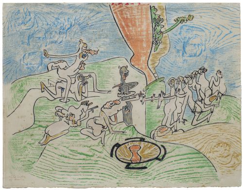 ROBERTO MATTA (Santiago de Chile, 1911 - Civitavecchia, Ita