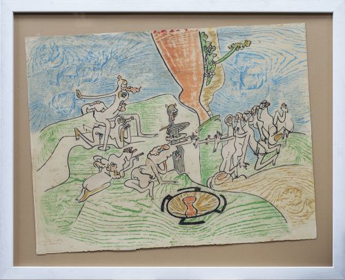 ROBERTO MATTA (Santiago de Chile, 1911 - Civitavecchia, Ita