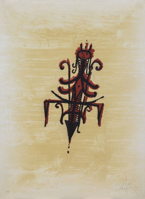 WIFREDO LAM (Sagua La Grande, Cuba, 1902 - París, 1982)El