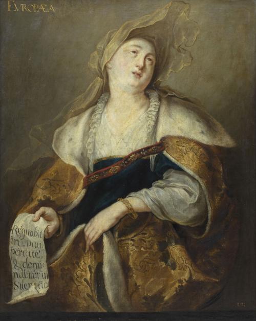 JAN WILDENS (Amberes, 1584/86- 1653)Sibila Europea y Sibi