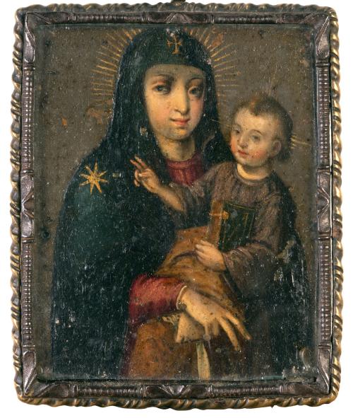 ESCUELA ESPAÑOLA, SIGLO XVIIVirgen del Pópolo