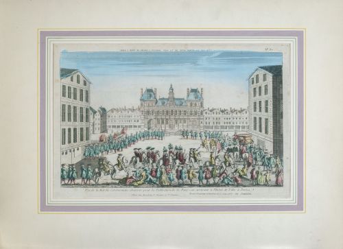 ESCUELA FRANCESA, SIGLO XVIIIVista óptica: Vista óptica d