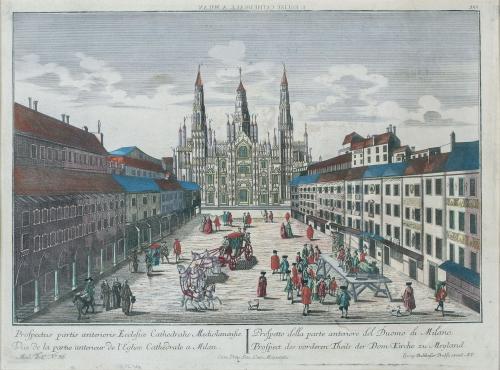 ESCUELA FRANCESA, SIGLO XVIIIVista óptica: Milán