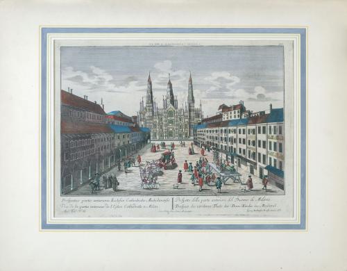 ESCUELA FRANCESA, SIGLO XVIIIVista óptica: Milán