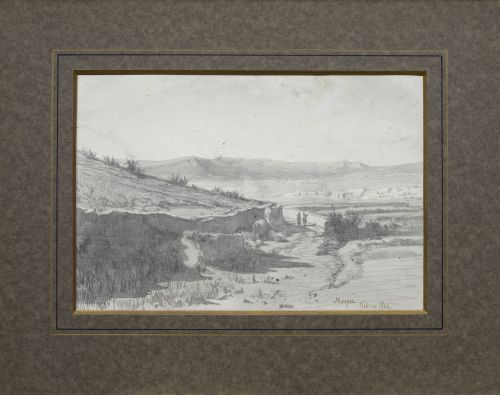 LUIS RIGALT I FARRIOLS (Barcelona, 1814-1894)Montjuic18