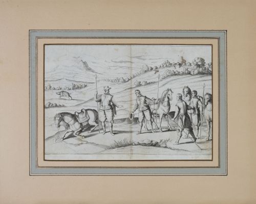 JUAN MATEOS (ca. 1575 -1643)Retrato de Gaspar de Guzmán y