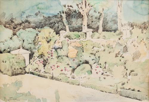 CRISTÓBAL FERRIZ Y SICILIA (Madrid, 1850-1912)Conjunto de