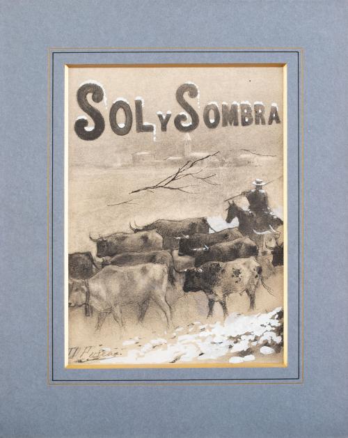 DANIEL PEREA Y ROJAS (Madrid, 1834-1909)Portada Sol y Som