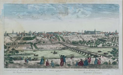 ESCUELA FRANCESA, SIGLO XVIIIVista óptica: Vista general 