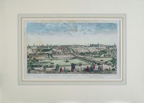 ESCUELA FRANCESA, SIGLO XVIIIVista óptica: Vista general 