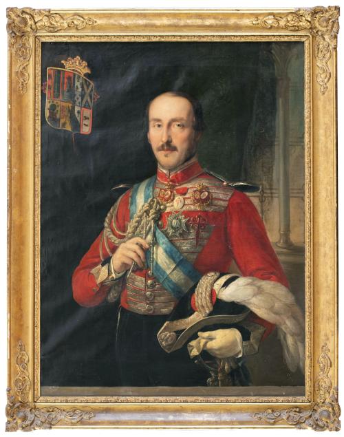 BERNARDO LOPEZ PIQUER (Valencia, 1799- Madrid, 1874)Retra