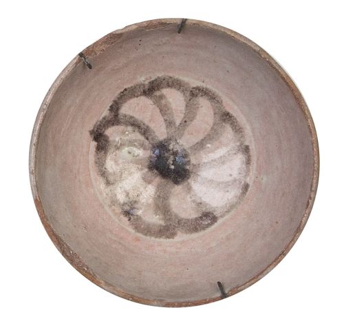 Escudilla de cerámica esmaltada.Teruel, S. XV.