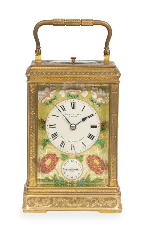 "Henry Capt Gallopin & Cie Succrs Geneve".Reloj de carrua