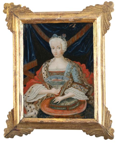 ESCUELA ESPAÑOLA, SIGLO XVIIIRetrato de Carlos III y retr