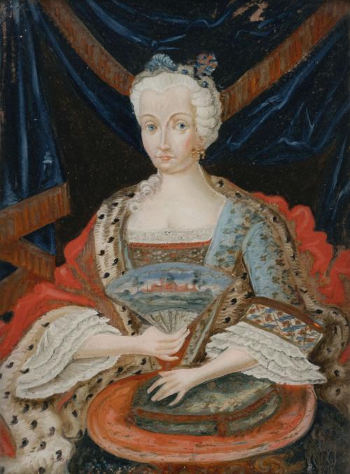 ESCUELA ESPAÑOLA, SIGLO XVIIIRetrato de Carlos III y retr