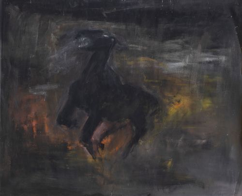 CHRISTA NÄHER (Lindau, Alemania, 1947)Bestia negra, 1985