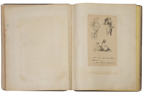 Álbum de dibujos coleccionados por la Excma. señora marques