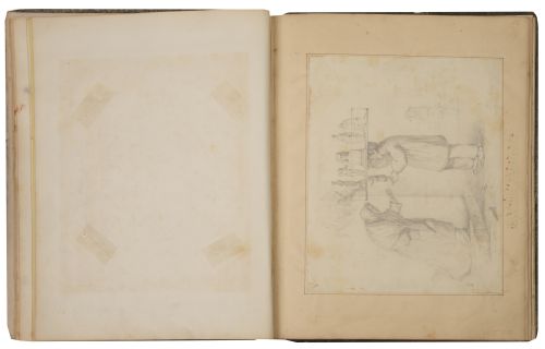 Álbum de dibujos coleccionados por la Excma. señora marques