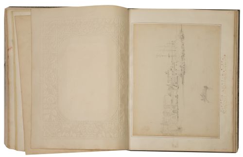 Álbum de dibujos coleccionados por la Excma. señora marques