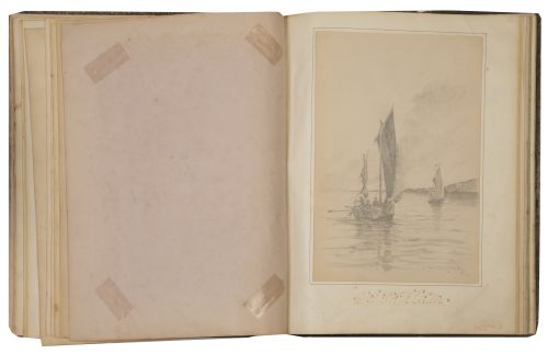 Álbum de dibujos coleccionados por la Excma. señora marques