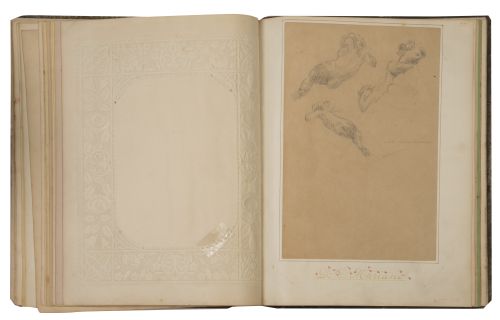 Álbum de dibujos coleccionados por la Excma. señora marques