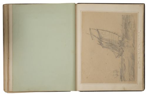 Álbum de dibujos coleccionados por la Excma. señora marques