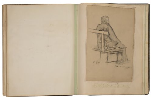 Álbum de dibujos coleccionados por la Excma. señora marques