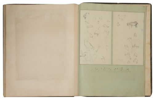 Álbum de dibujos coleccionados por la Excma. señora marques